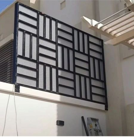 سواتر في الرياض خشبي & حديد & قماش 0500513512 